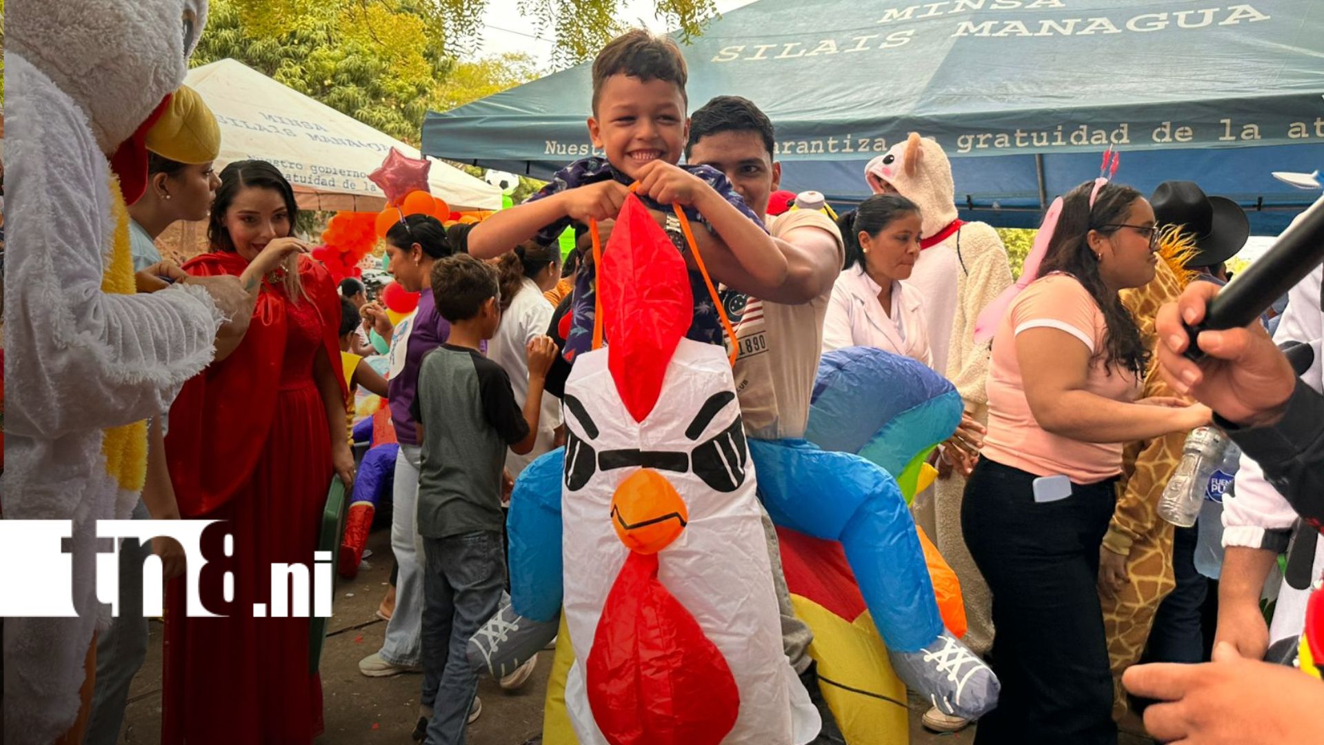 Foto: La alegría también forma parte de la recuperación en hospital la Mascota de Managua/TN8