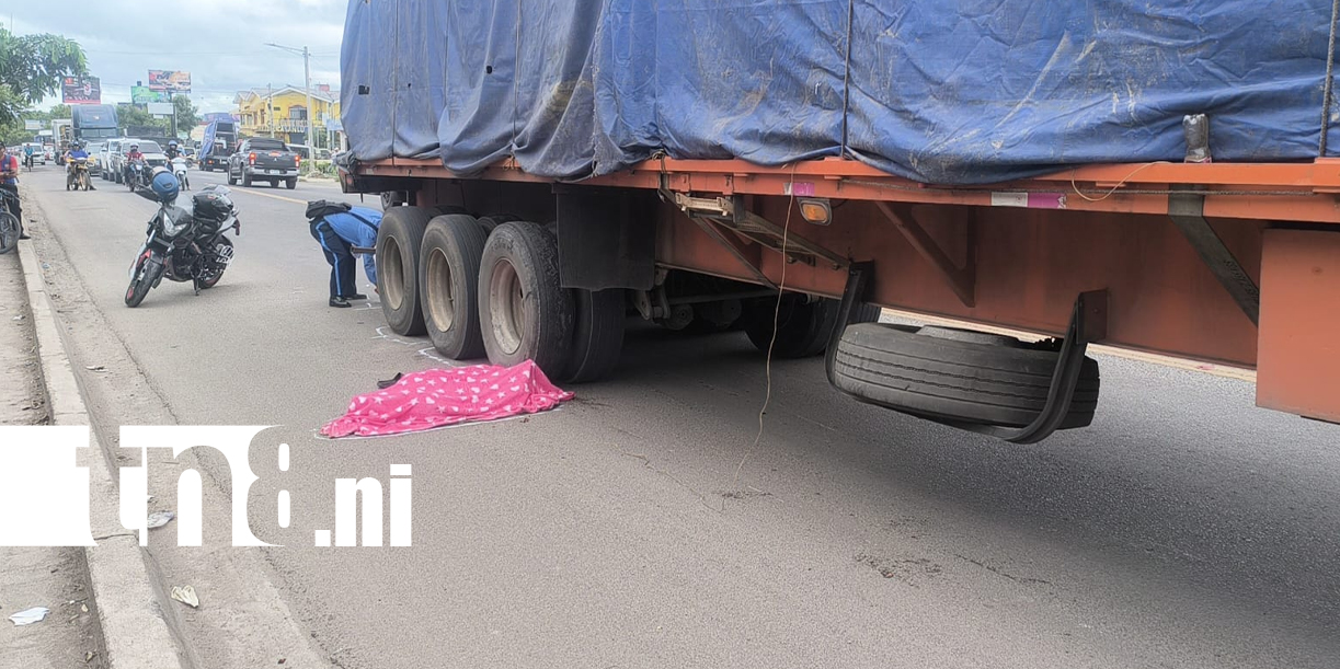 Foto: Ciclista muere bajo las pesadas llantas de una rastra en Estelí /TN8