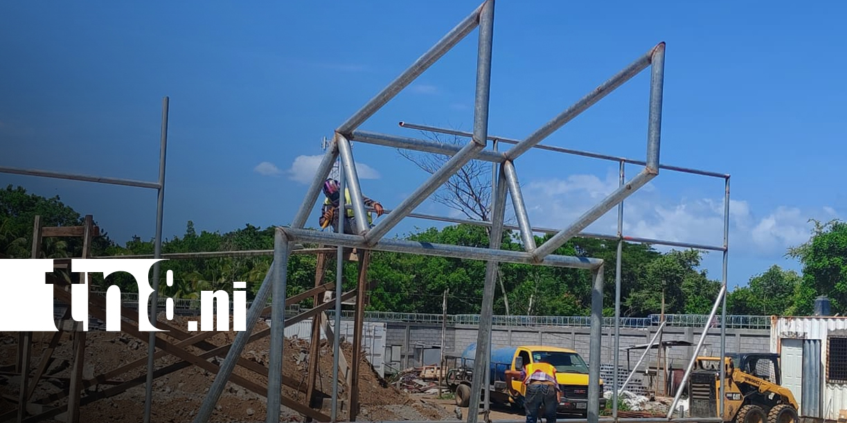 Foto: Escuela moderna en Rivas avanza 75% en construcción/TN8
