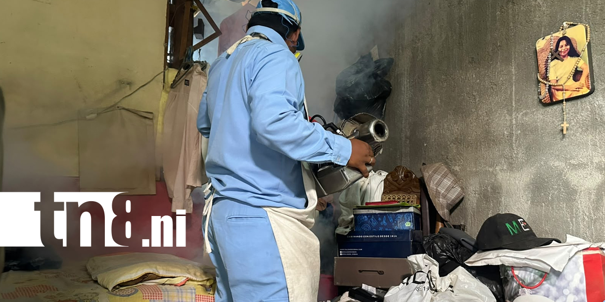 Foto: MINSA intensifica fumigación en Managua /TN8