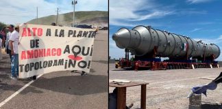 Foto: Amenaza por planta de amoníaco en México /Cortesía