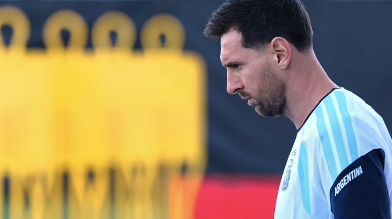 Foto: Lionel Messi, capitán de la selección de Argentina