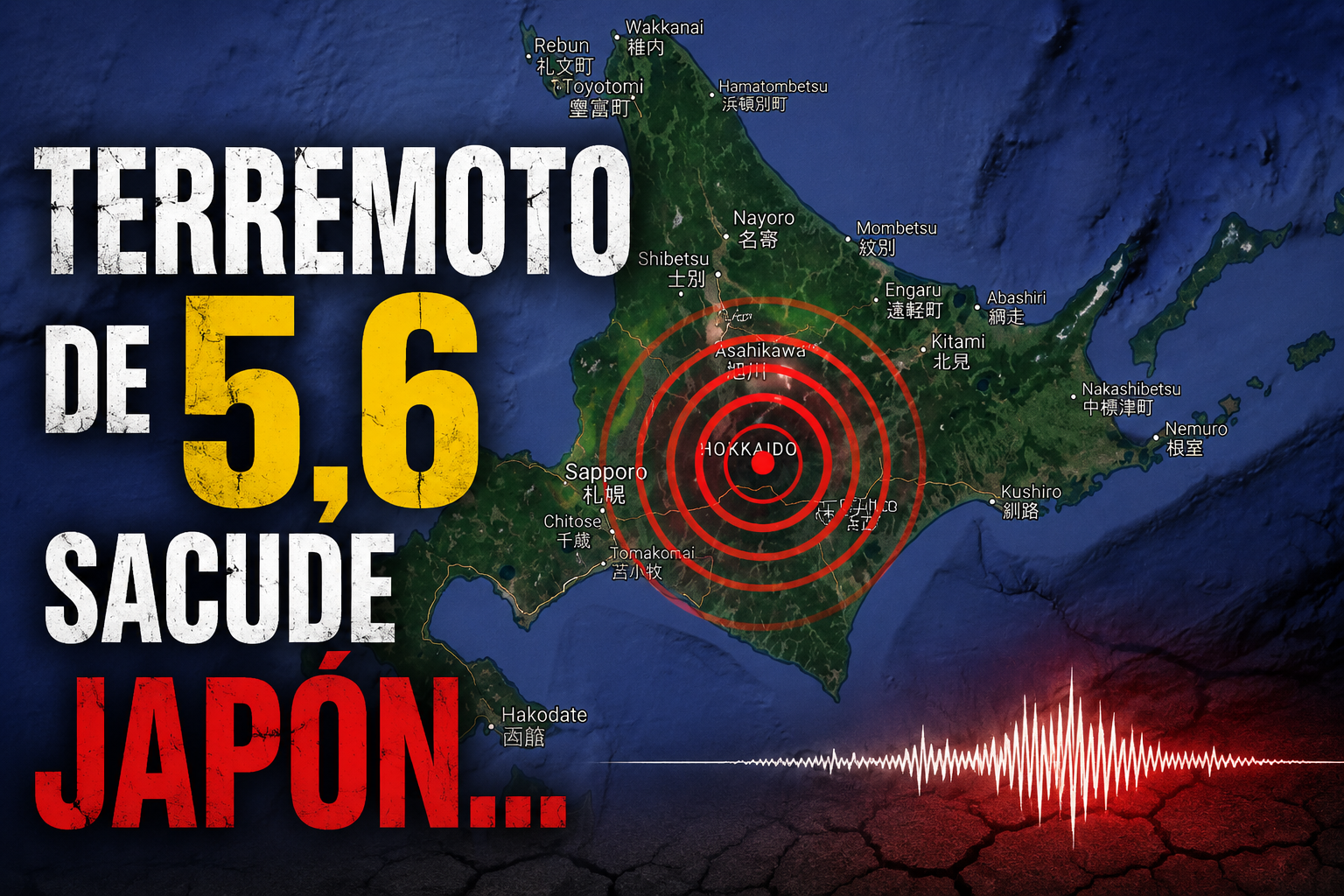 Foto: Un potente terremoto sacude a Japón /Cortesía