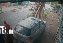 Foto:Exceso de velocidad provoca violento accidente entre motociclistas en Managua/TN8