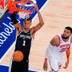 Los Knicks buscan tomar ventaja 3-1 sobre los Spurs en el Juego 4 de las Finales victor, wembanyama, san, antonio, spurs,