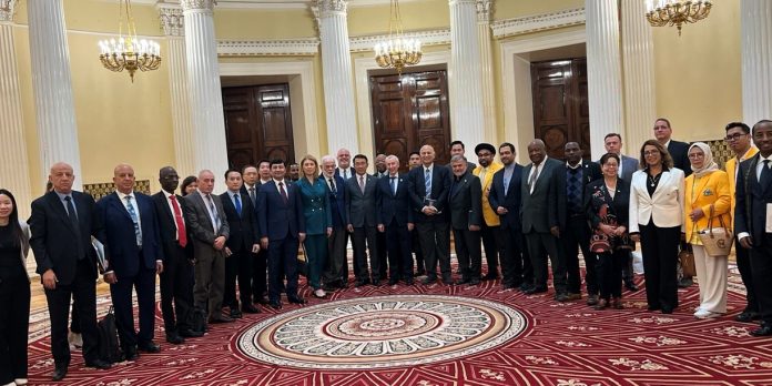 Foto: Nicaragua destaca en reunión del Movimiento “¡Por la Libertad de las Naciones!” en San Petersburgo /Cortesía
