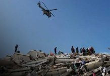 Foto:Más de 2.700 rescatistas internacionales refuerzan labores tras terremotos en Venezuela/Cortesía