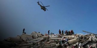 Foto:Más de 2.700 rescatistas internacionales refuerzan labores tras terremotos en Venezuela/Cortesía