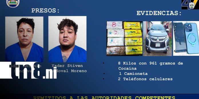 Foto: Operativo policial en Chinandega / TN8