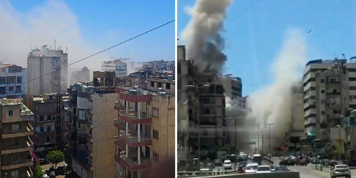 Foto: Israel bombardea Beirut mientras EE.UU. e Irán negocian la paz/ Cortesía