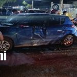 Motociclista resulta gravemente herido en Villa Reconciliación en Managua Foto: Violento accidente deja a joven lesionado en Managua/TN8