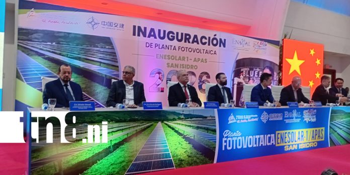 Foto: Más energía limpia para Nicaragua: inicia operaciones ENESOLAR 1 /TN8 Foto: Más energía limpia para Nicaragua: inicia operaciones ENESOLAR 1 /TN8