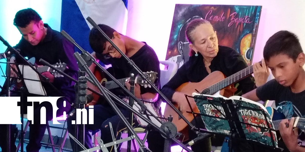 Foto: Concierto de guitarra en Altamira enaltece la música nicaragüense /TN8