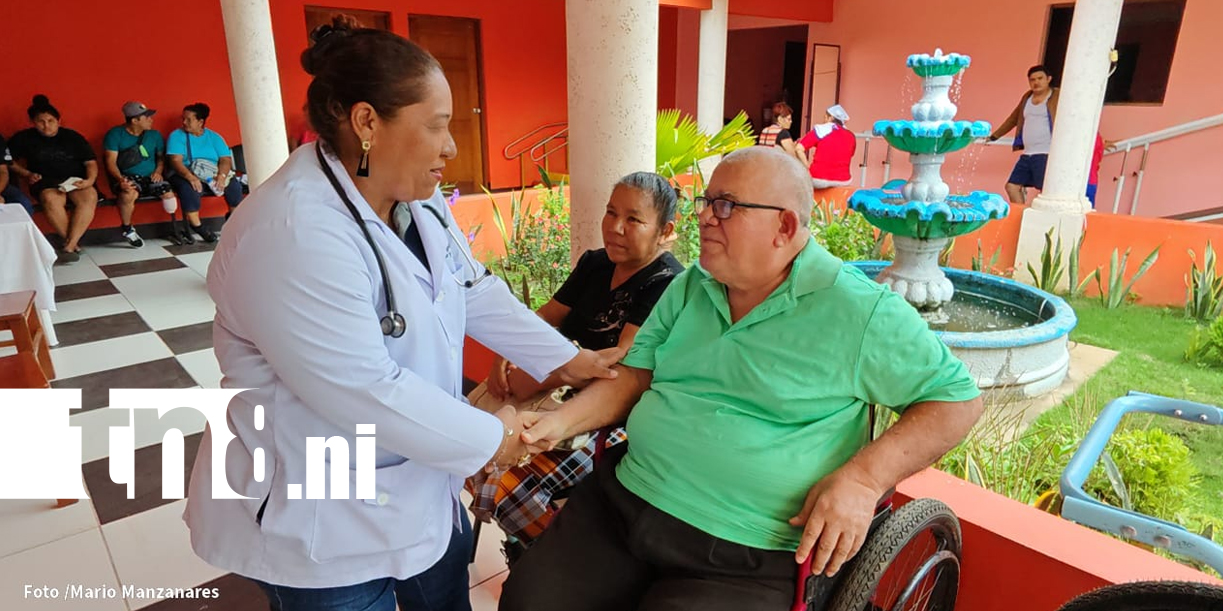 Foto: Jornada médica para personas con discapacidad en Ciudad Sandino /TN8