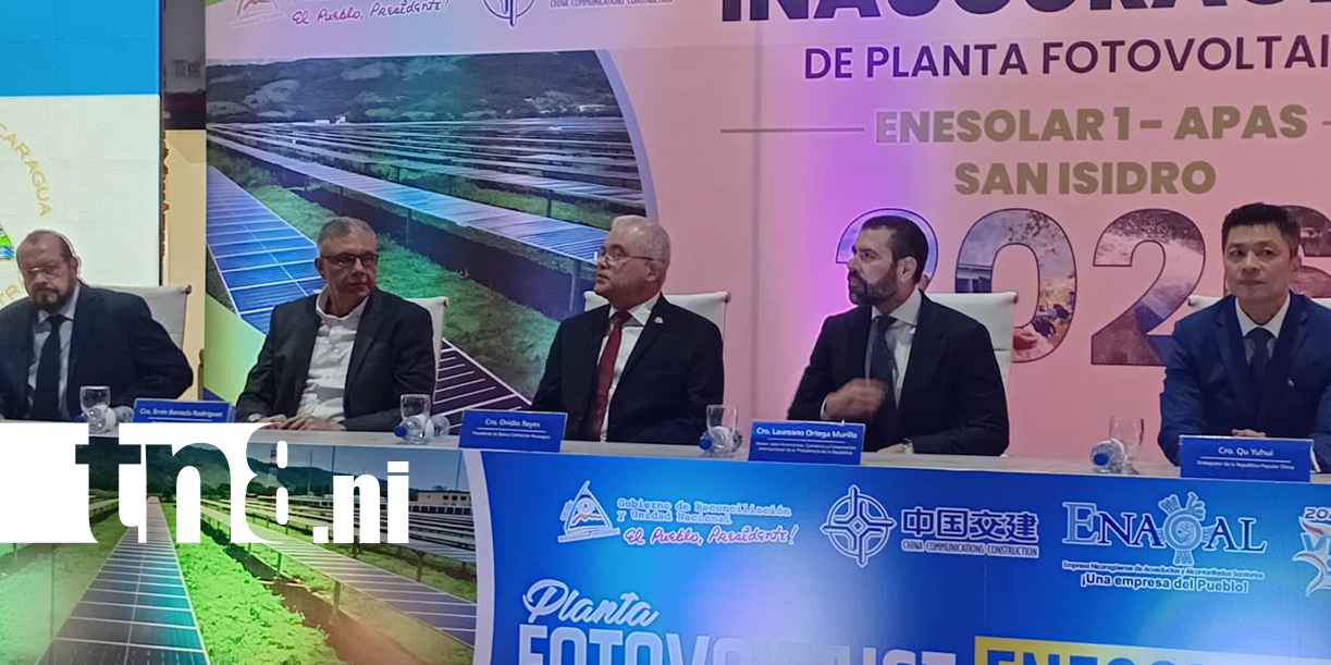 Foto: Más energía limpia para Nicaragua: inicia operaciones ENESOLAR 1 /TN8