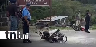 Foto: Accidentes de tránsito en Jinotega / TN8