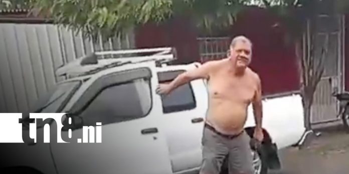 Foto: Alteración al orden público en Managua / TN8