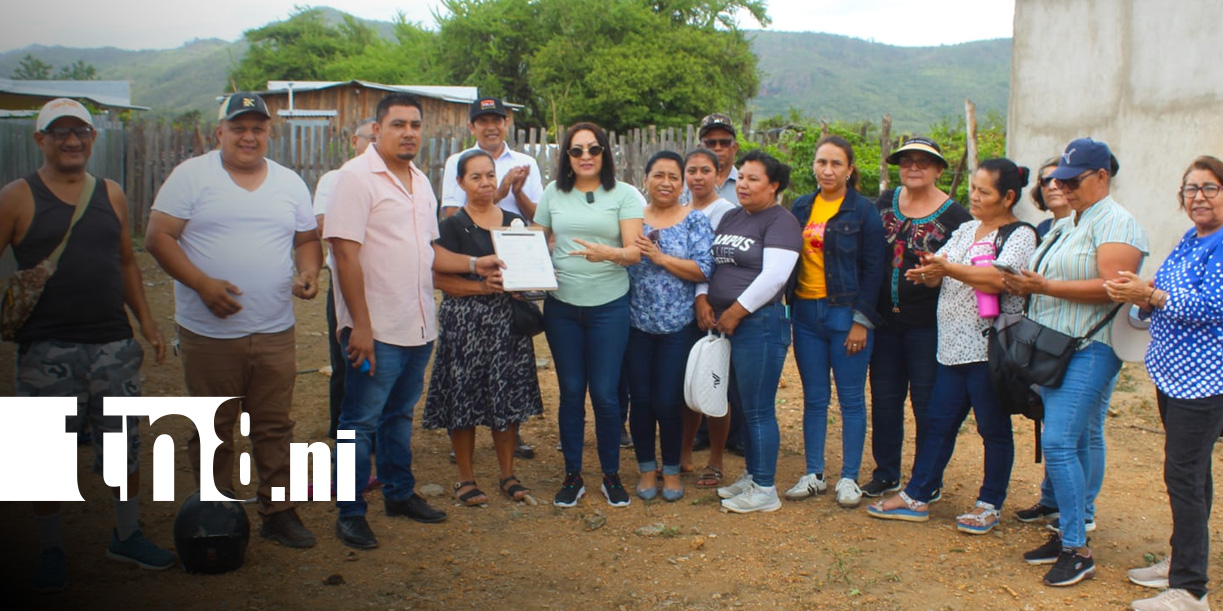 Foto: Nuevas viviendas para familias de Ocotal / TN8