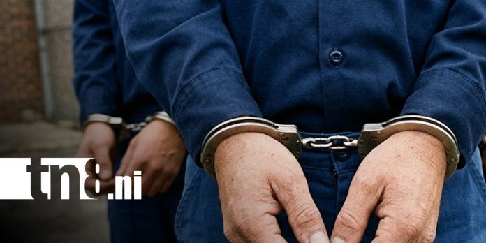 Foto: Captura de delincuentes en Chinandega / TN8