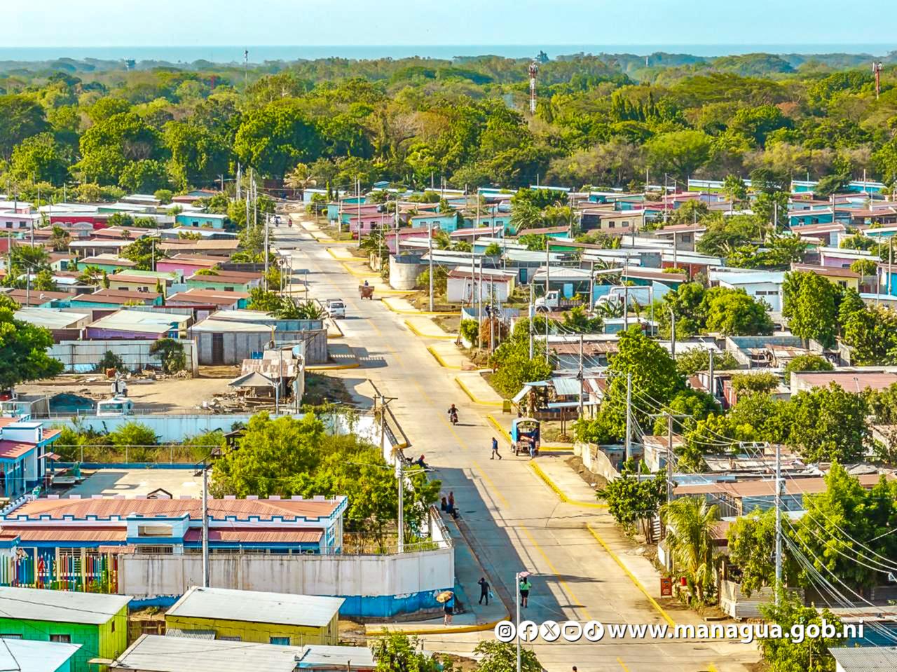 Foto: Nuevas calles en Villa Jerusalén, Managua