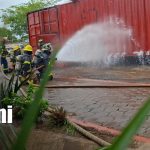Entrenamiento clave: Bomberos Unidos perfeccionan investigación de incendios Foto: Capacitación con bomberos de Managua / TN8