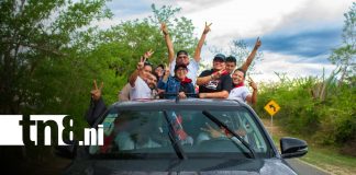 Foto: Militancia sandinista en Nueva Segovia / TN8
