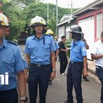Bomberos fortalecen la prevención en hogares del Distrito V de Managua Foto: Inspección de los bomberos en Managua / TN8