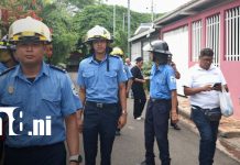 Bomberos fortalecen la prevención en hogares del Distrito V de Managua Foto: Inspección de los bomberos en Managua / TN8