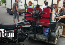 Foto: Accidente con caponera cerca del Cine Cabrera, en Managua / TN8