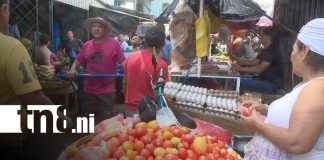 Foto: Precios de la canasta básica en mercados nicaragüenses / TN8