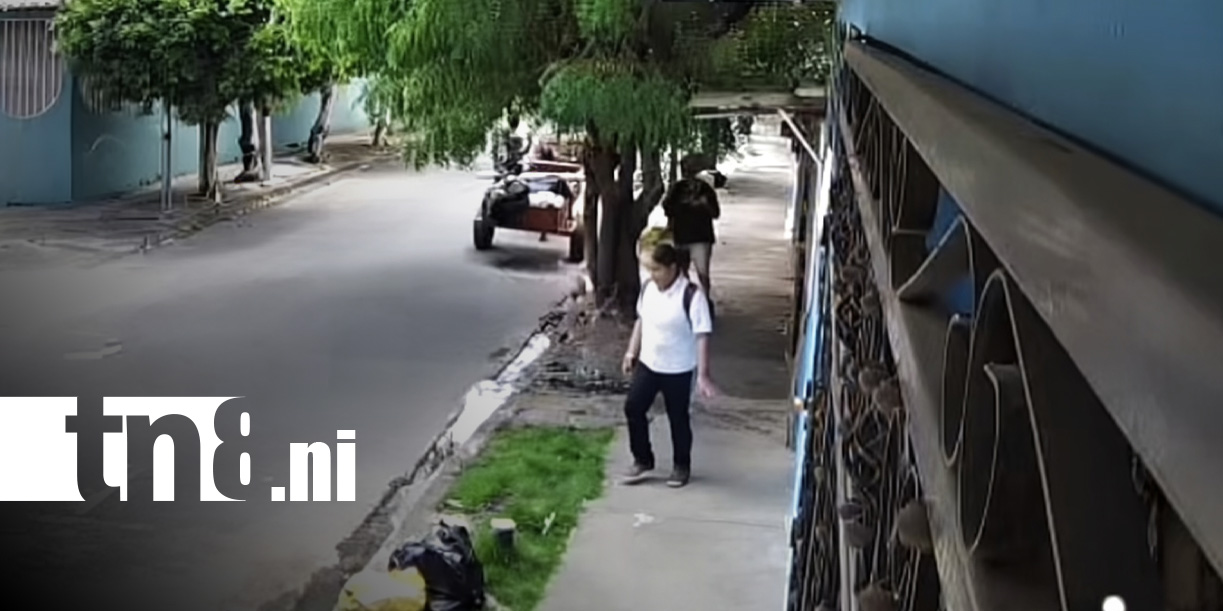 Foto: Robo en Managua desde un carretón / TN8