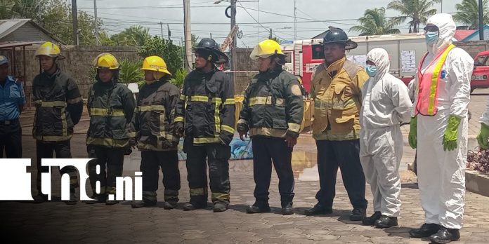 Foto: Simulacro HAZMAT en Bilwi / TN8