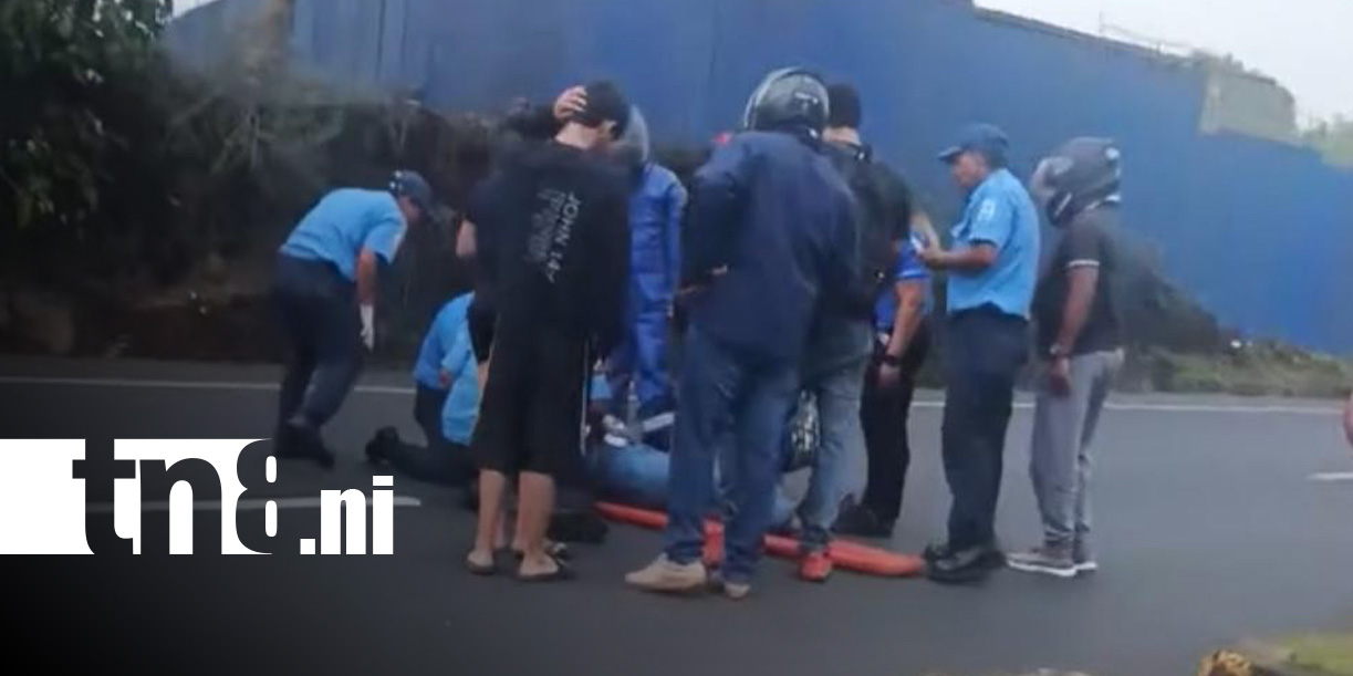 Foto: Accidente de tránsito en Carretera Masaya a Managua / TN8