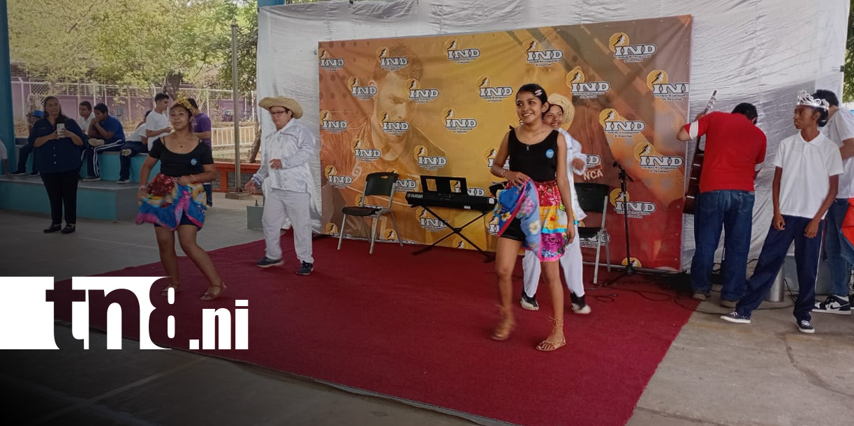 Foto: Festival de la niñez desde el Colegio Melania Morales, en Managua / TN8