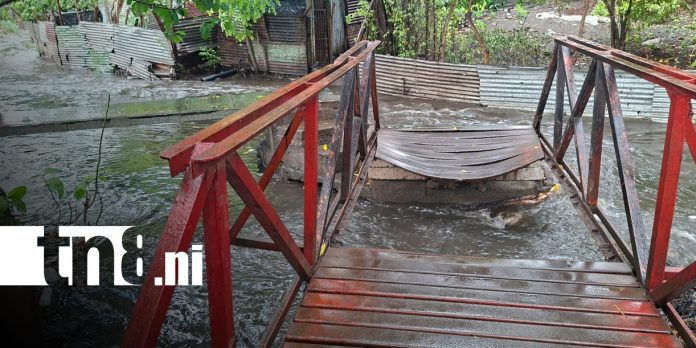 Foto: Solicitan reparación de puente en El Rodeo, Managua / TN8