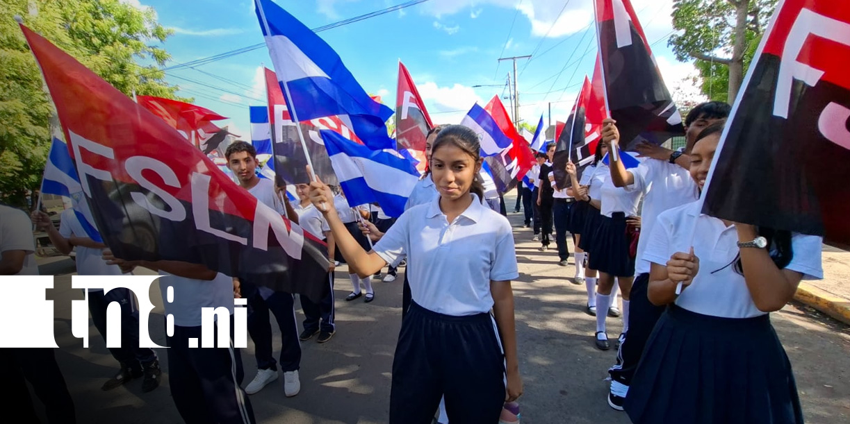 Foto: Homenaje a la gesta de la Colina 110, Managua / TN8