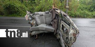 Foto:Fuerte accidente en Carretera Sur deja un lesionado en Las Palmeritas/TN8