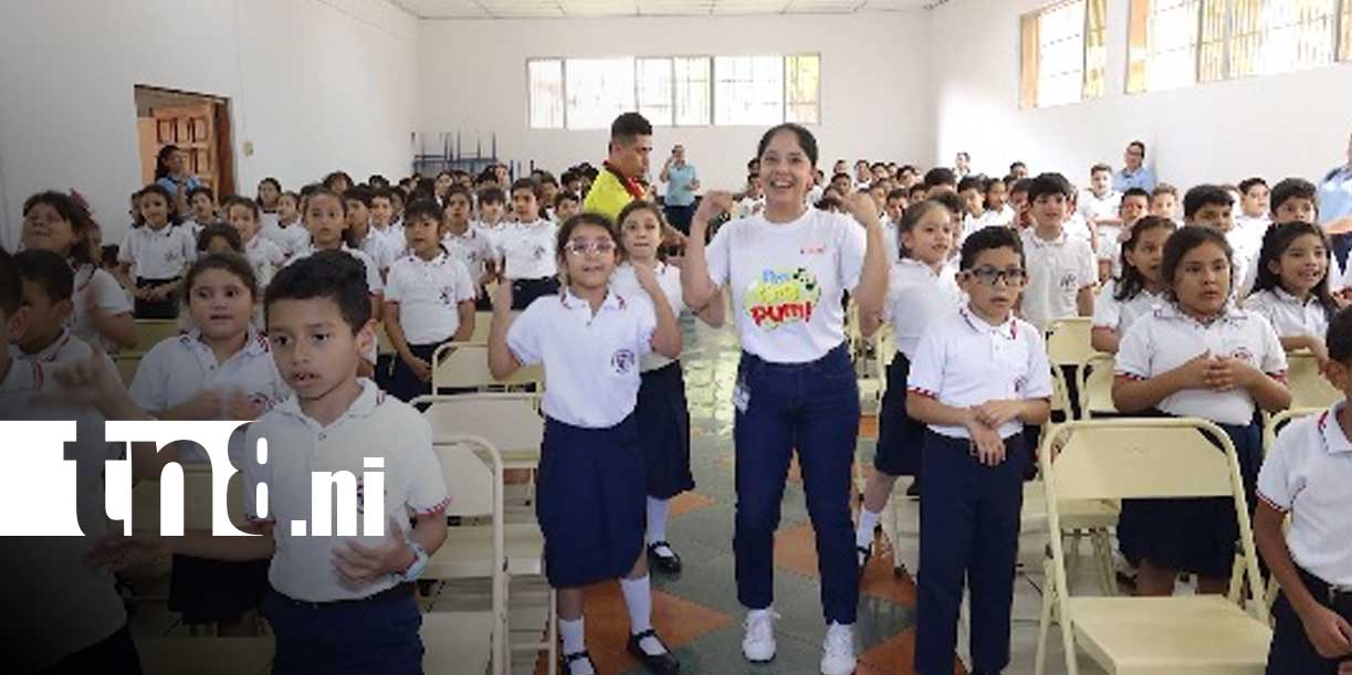 Foto:Claro Nicaragua impulsa educación vial con la campaña “Run Ring Pum”/TN8