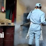 Foto: Fumigación y abatización en Managua / TN8