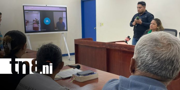 Foto: Audiencia inicial por femicidio en Masaya, caso de María Celeste / TN8