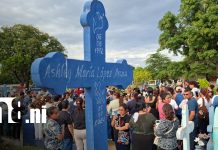 Despiden a José Ramón y su hija Ariana tras trágico accidente en el Caribe Norte Foto: Familiares y amigos despiden a padre e hija fallecidos en trágico accidente de tránsito en la Costa Caribe Norte / TN8