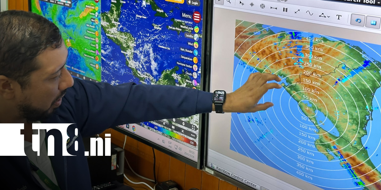 Foto: Pronóstico del clima en Nicaragua / TN8