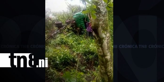 Foto: Accidente de tránsito en Matagalpa / TN8 Foto: Accidente de tránsito en Matagalpa / TN8