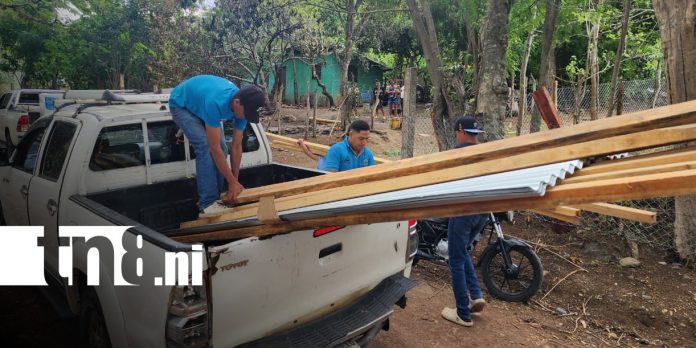 Foto: Apoyo para familia en Somoto que fue afectada por un incendio / TN8 Foto: Apoyo para familia en Somoto que fue afectada por un incendio / TN8