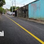 “Hoy sí pueden entrar los taxis”: Agradecen nuevas calles en Villa Miguel Gutiérrez Foto: Calles renovadas en Managua / TN8