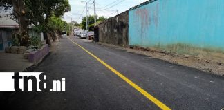 Foto: Calles renovadas en Managua / TN8