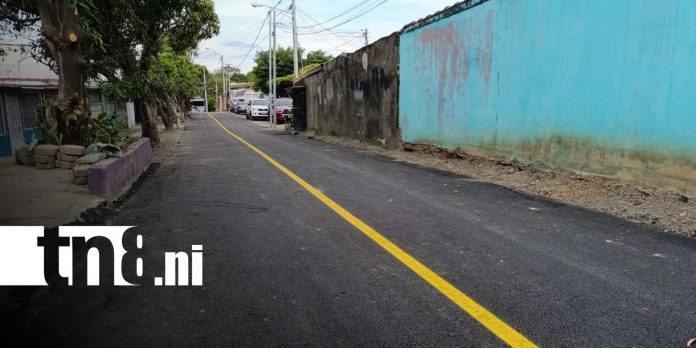 Foto: Calles renovadas en Managua / TN8