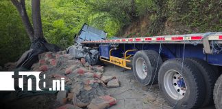 Foto: Accidente de tránsito con camión en Ocotal / TN8