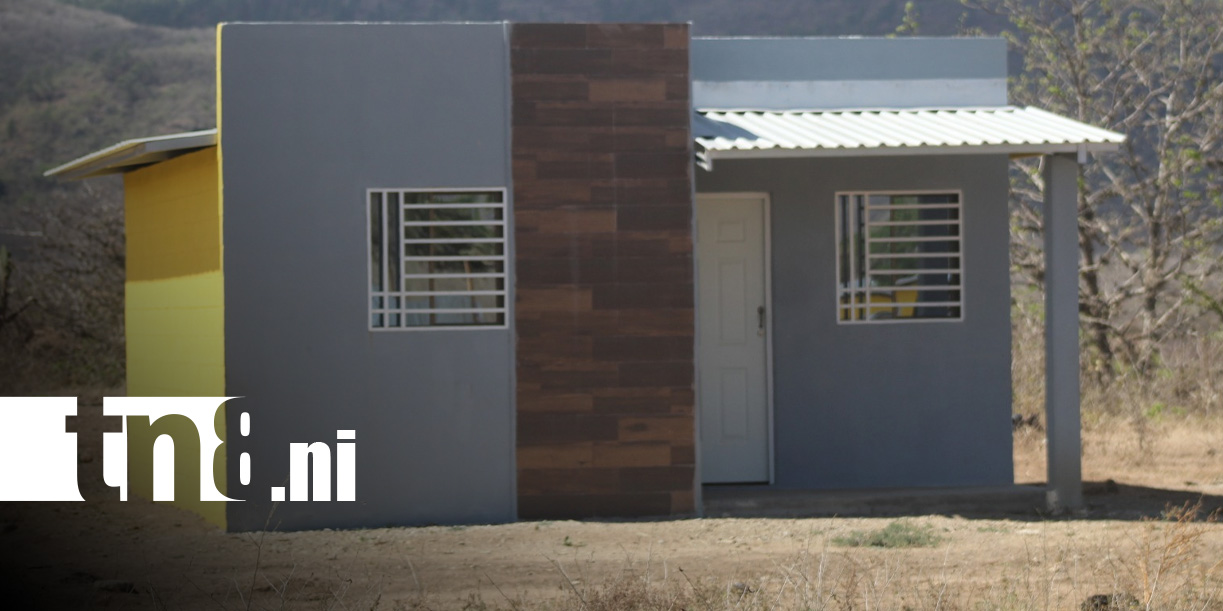 Foto: Nuevas viviendas para familias de Ocotal / TN8