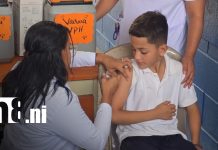 Vacunas contra el VPH llegan a colegio en el barrio Georgino Andrade, Managua Foto: Vacunas contra el VPH en Managua / TN8